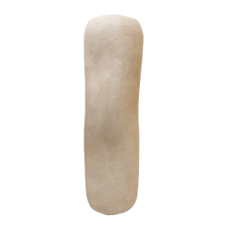 Wazon ceramiczny terakota Wysoki wąski Kremowy 57cm